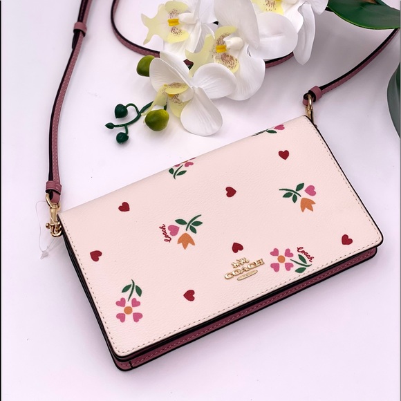 Coach Handbags - Coach Anna Foldover Crossbody Clutch
